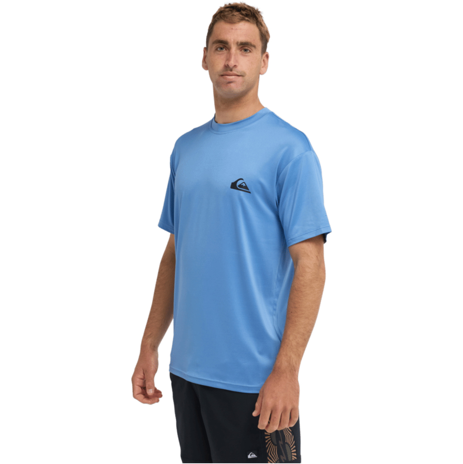 2026 Quiksilver Männer Everyday Surf-T-Shirt Kurzarm-Lycra-Weste AQYWR03135 - Riviera
